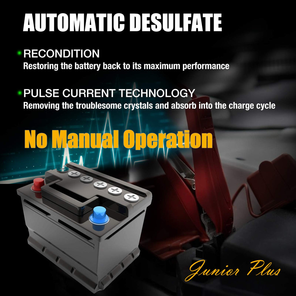 MOTOPOWER MP00205A 12V 800mA Fully Automatic Battery Charger/Maintainer