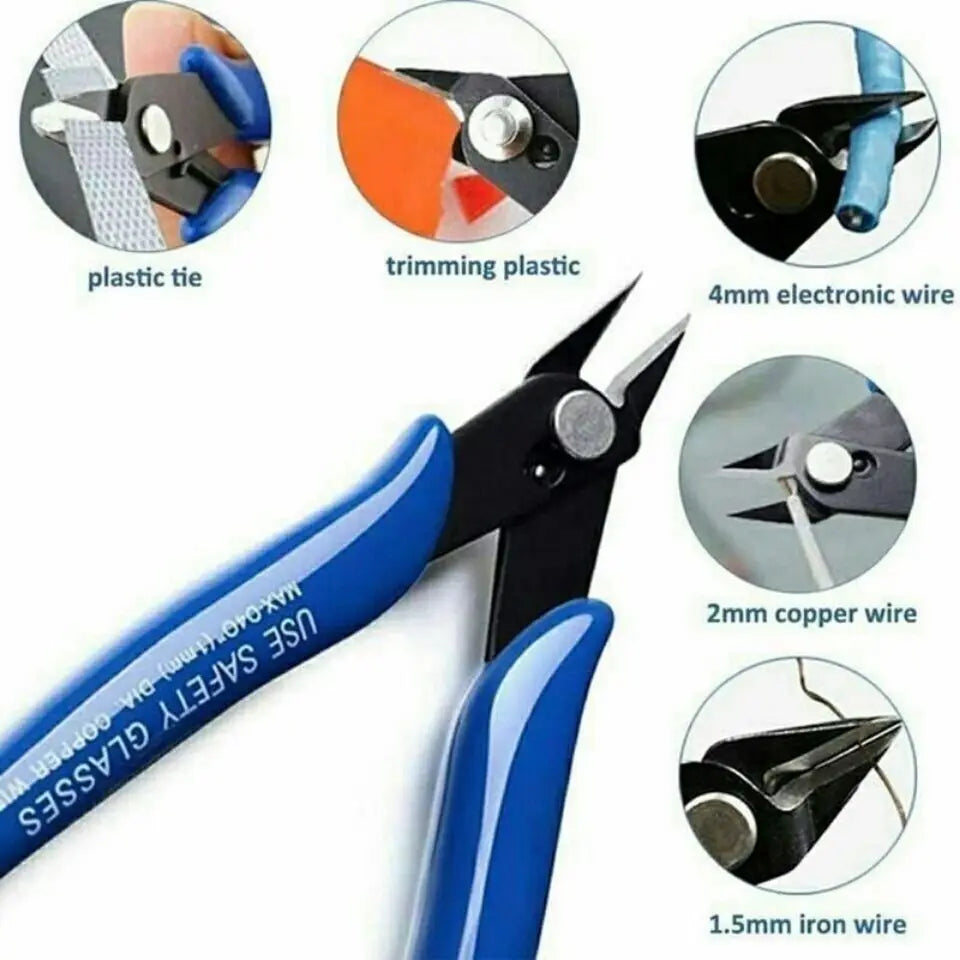 Wire Cutters Diagonal Pliers Model Tool Pliers Wire Strippers Electronic Cutting Pliers