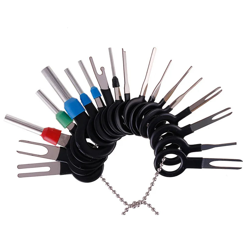 36/18/11/3 Pcs Car Plug Terminal Removal Tool Pin Needle Retractor Pick Electrical Wire Puller Hand Tools Kit