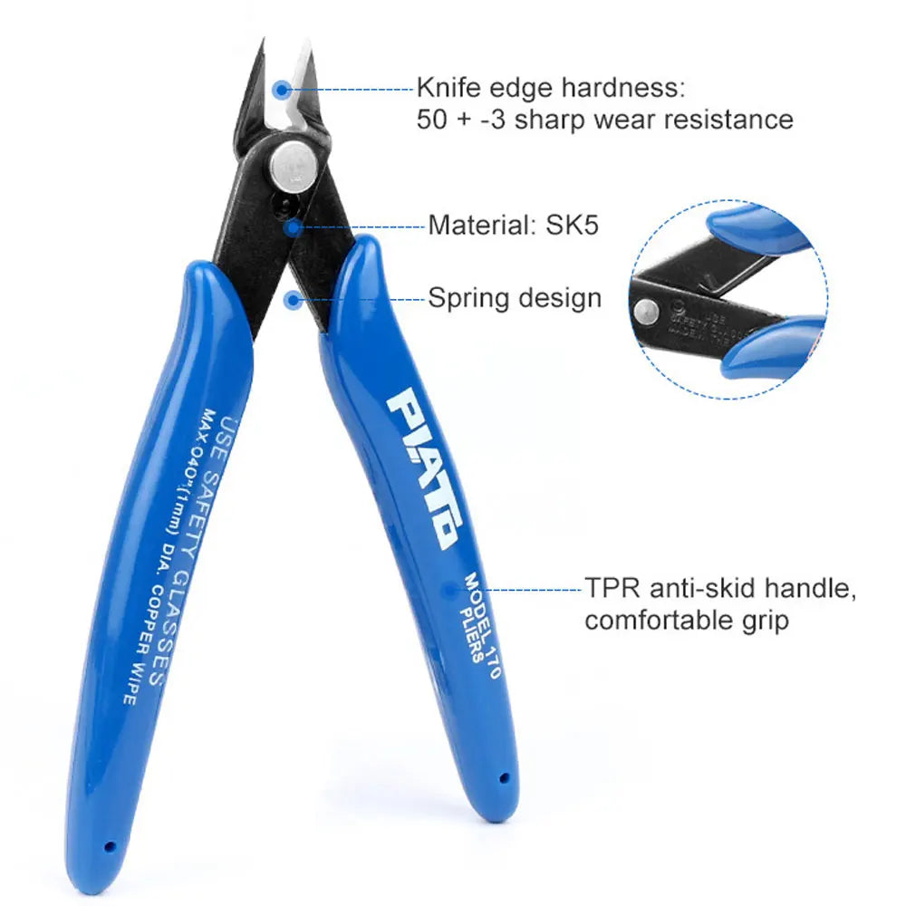 Wire Cutters Diagonal Pliers Model Tool Pliers Wire Strippers Electronic Cutting Pliers