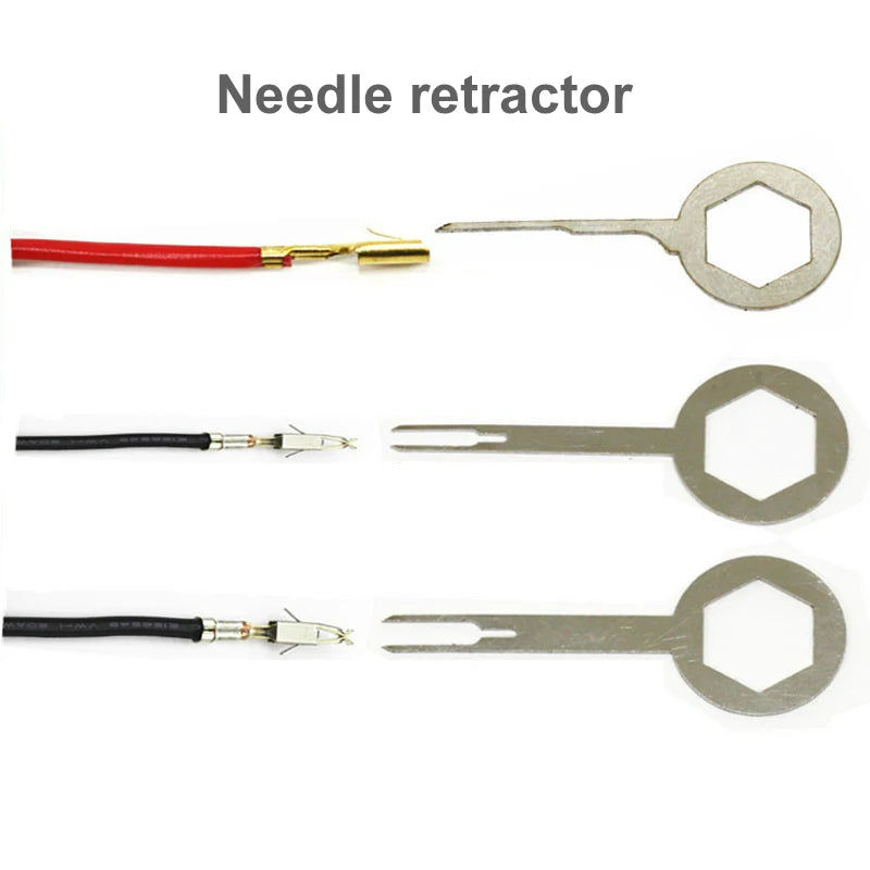 36/18/11/3 Pcs Car Plug Terminal Removal Tool Pin Needle Retractor Pick Electrical Wire Puller Hand Tools Kit