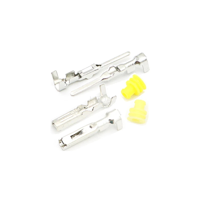 1Set Waterproof Electrical Auto Connector 1P-6P Way Male Female Plug with Wire Cable Harness for Car Motorcycle