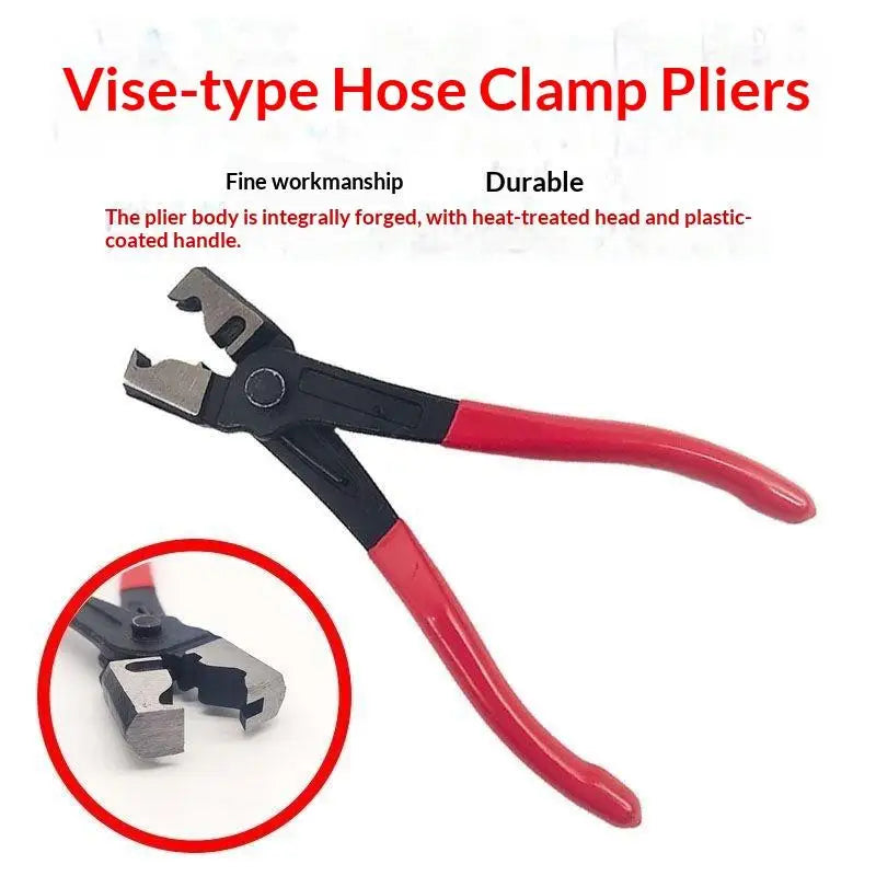 Car Oil Hose Crimping Plier Ergonomic Grip 1Pcs High Hardness Pipe Clamp Tool for Auto DIY Enthusiasts Repair Use