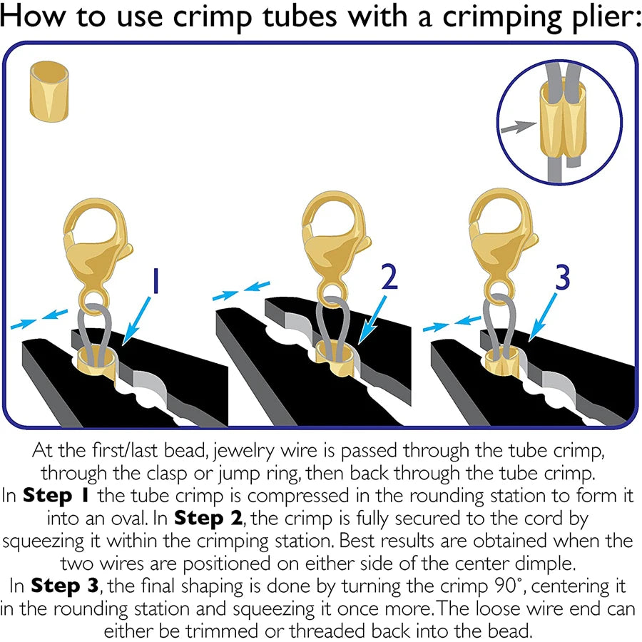 Jewelry Crimping Pliers For Making Tips Tool Tweezers Crimp Nose Pliers Jump Rings & Split Rings Double Rings Diy Accessories