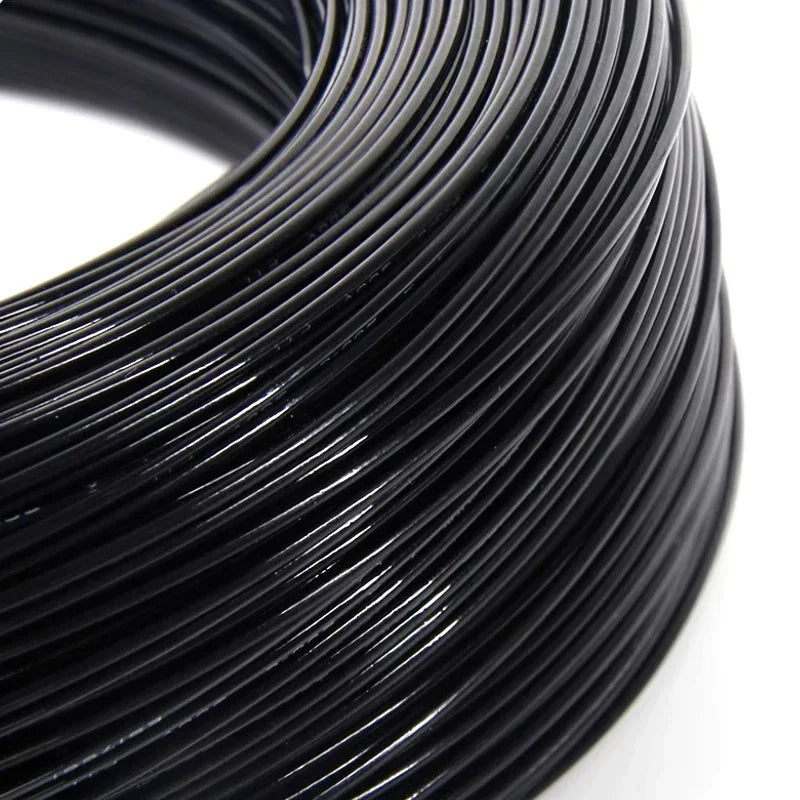1~100M White UL1332 PTFE Wire 30 28 26 24 22 20 18 16 14 12 10AWG Electric FEP Insulation Tinned Copper Cable for 3D Printer