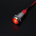 1pcs Metal Indicator Light 6mm 8mm 10mm 12mm LED Light Black Silver  with Wire 3V 5V 6V 12V 24V 110V 220V Red Yellow Blue Green