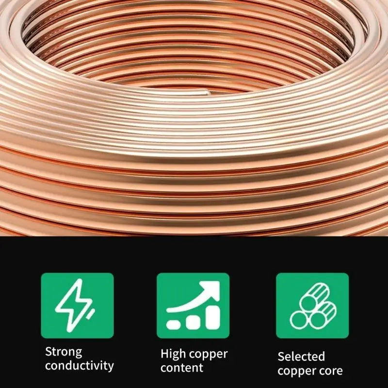 G7NA BVR Solar Photovoltaic Ground Wire With Terminals Earth Wire Hole 9mm Yellow-Green Flexible Copper Earth Cable