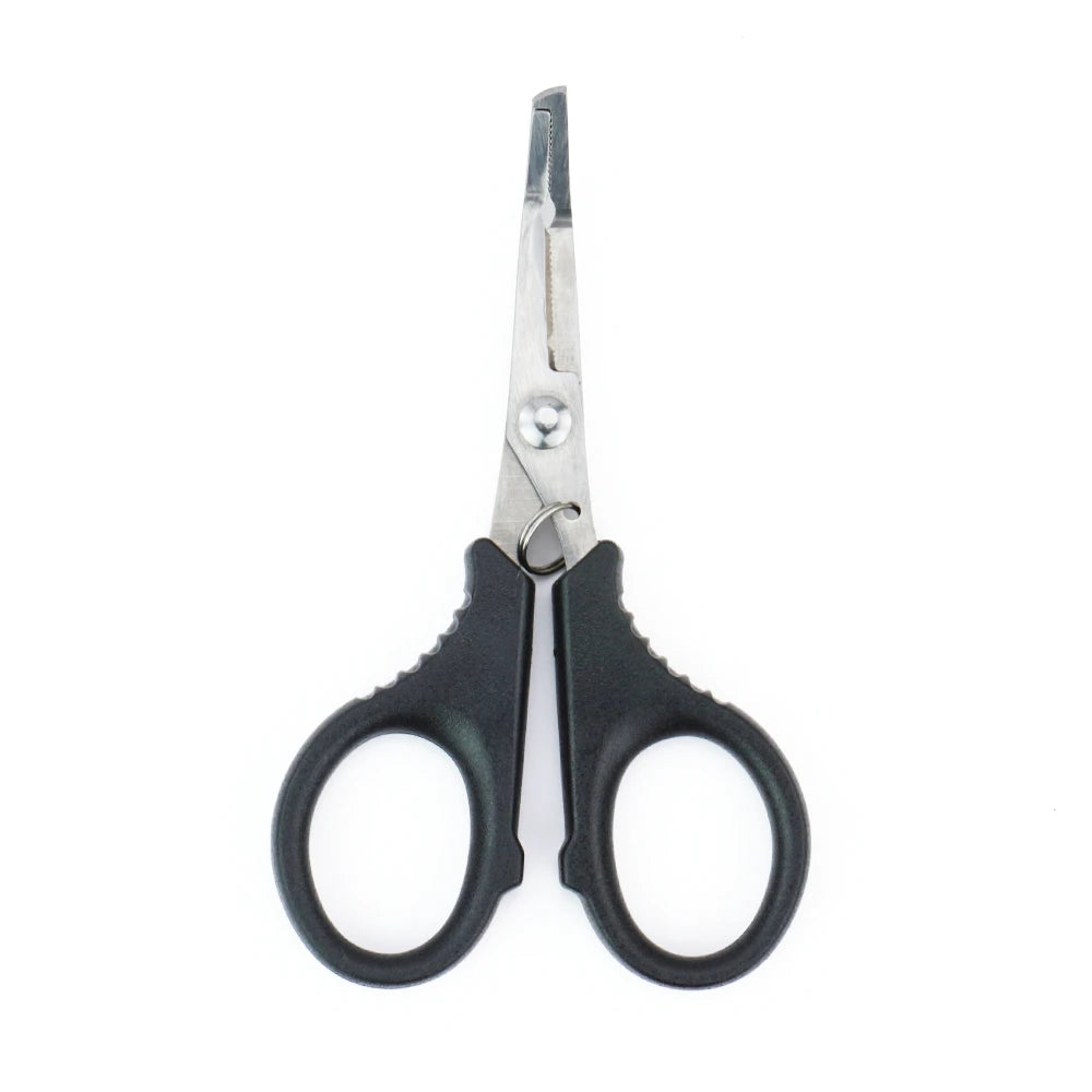 Hirisi Curved Nose Pliers Stainless Steel Scissors Portable Pliers Multifunctional Lost Line Raft Fishing Tackle