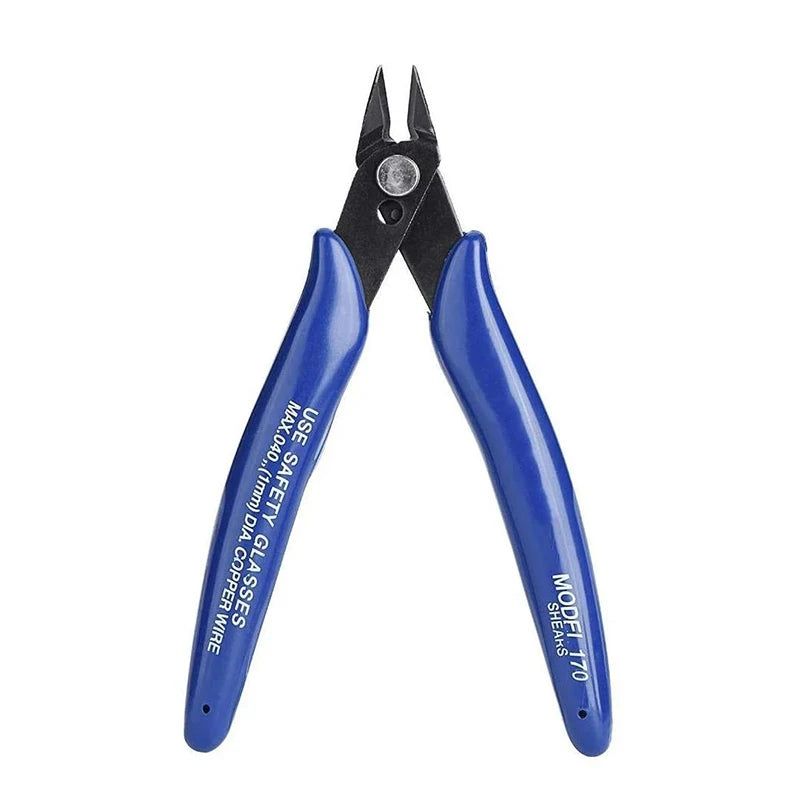 170 Nipper Wishful Clamp Wire Plier Cut Line Stripping Multitool Stripper Knife Crimper Crimping Cable Cutter Electric Forceps