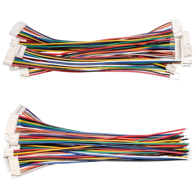 5pcs 10/15/20cm HY2.0mm Single/Double Head Forward and Reverse Wire Cable Connector 2/3/4/5/6/7/8/9/10Pin Electronic Wire 26AWG