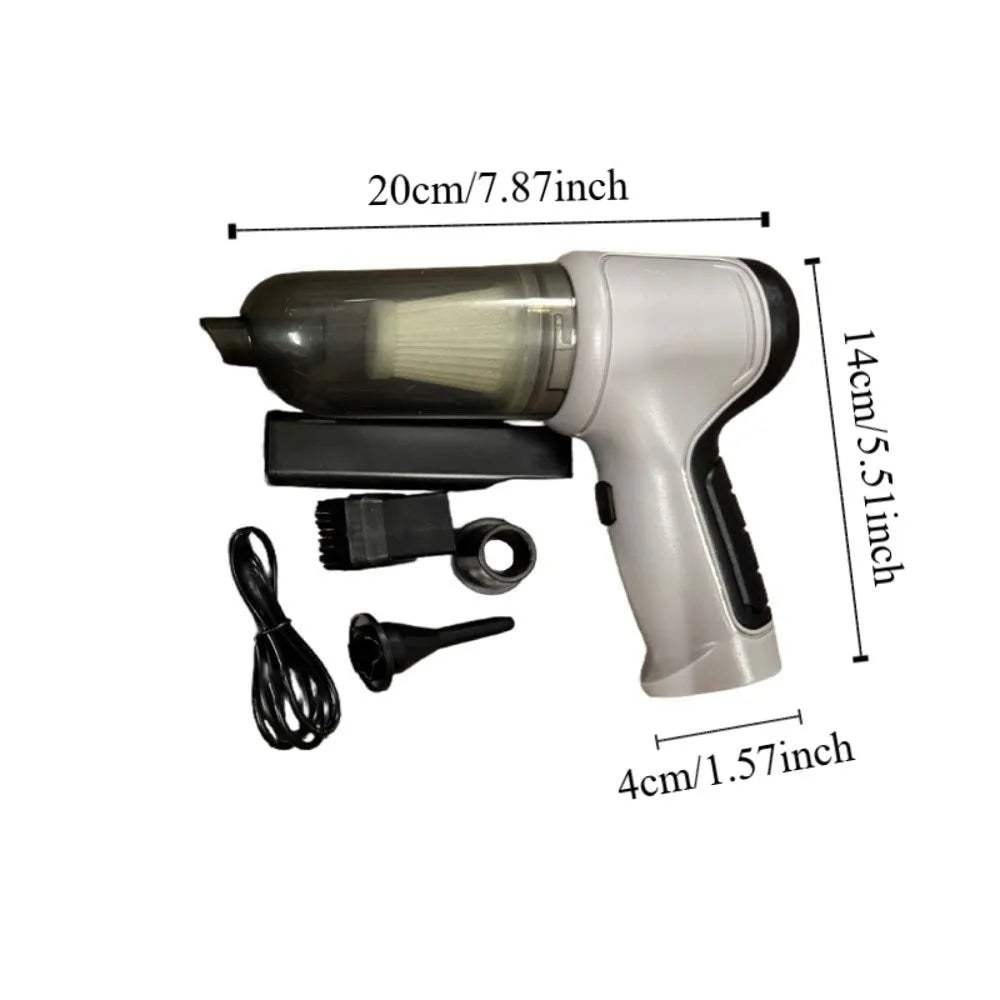 Air Suction Car Cordless Vacuum Cleaner All in 1 Power Car Dust Blower Multifunctional Dust Cleaning Tools Air Dust Collector