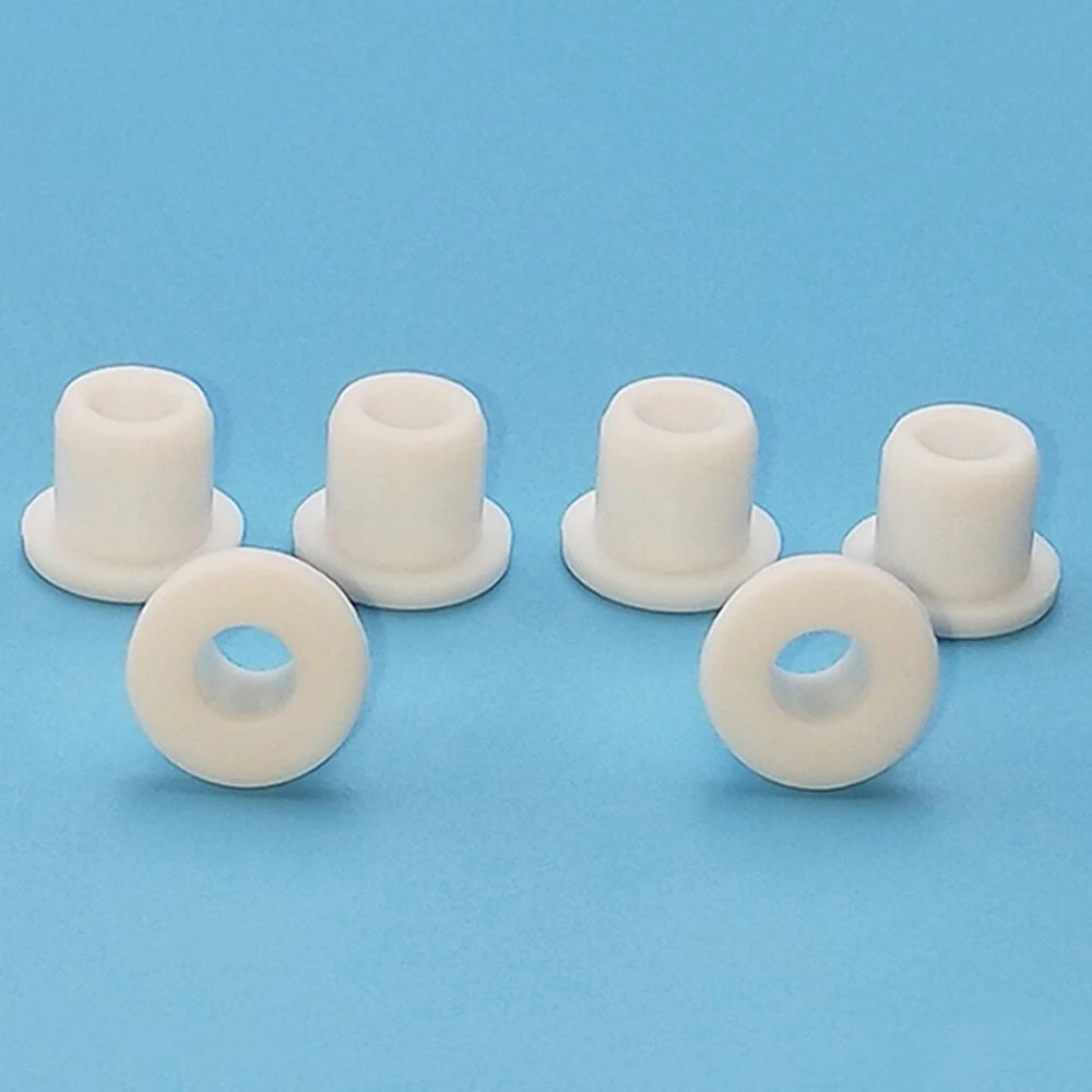 Black White Food Grade Silicone Rubber Grommets O-ring Gasket Through Hole Inserts Plug Bungs Bushing Washer Protect Cable Wire