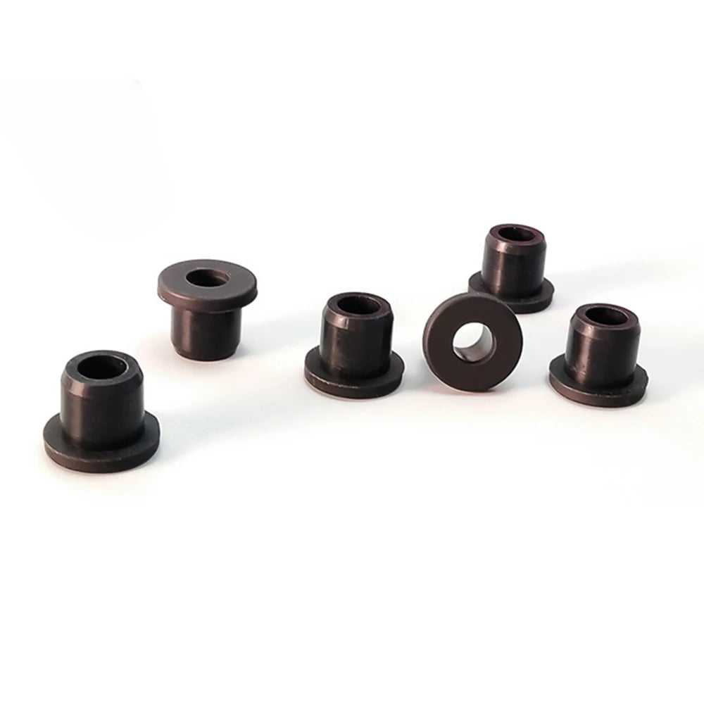 Black White Food Grade Silicone Rubber Grommets O-ring Gasket Through Hole Inserts Plug Bungs Bushing Washer Protect Cable Wire