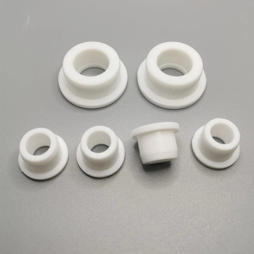 Black White Food Grade Silicone Rubber Grommets O-ring Gasket Through Hole Inserts Plug Bungs Bushing Washer Protect Cable Wire